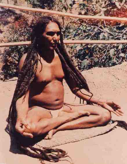 Yoga Guru Sri Tat Wale Baba - Rishi of the Himalayas, about 75 years old.